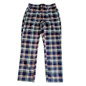 American Eagle Super Hi Rise Skinny Stretch Trousers Womens 0 Plaid Blue Green
